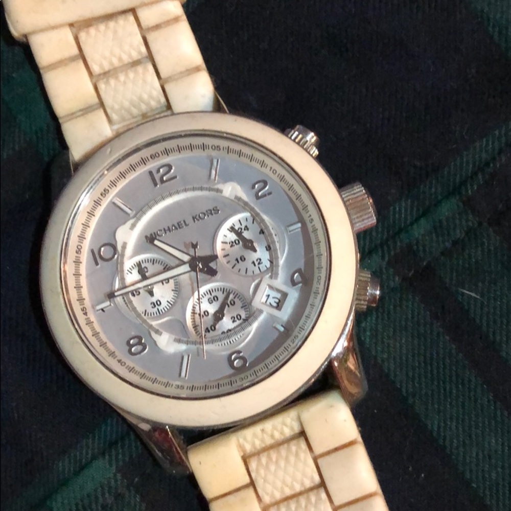 White Michael Kors Watch